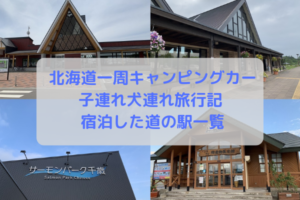 北海道一周キャンピングカー子連れ犬連れ旅行記 全行程まとめ まいにちrainbow