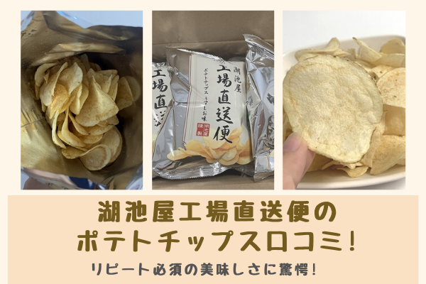 湖池屋(コイケヤ)工場直送便のポテトチップス口コミ!リピート必須の美味しさに驚愕! | まいにちRAINBOW